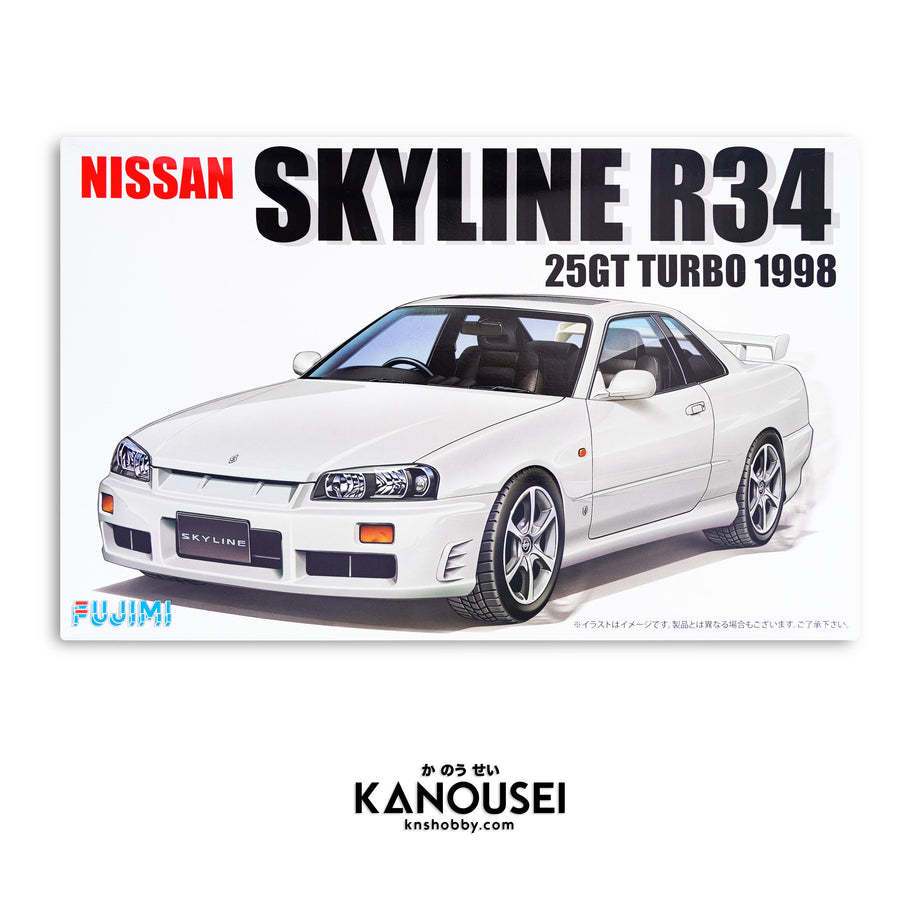 KNS Hobby - ID-124 Nissan Skyline R34 25GT Turbo ER34 GT-T 