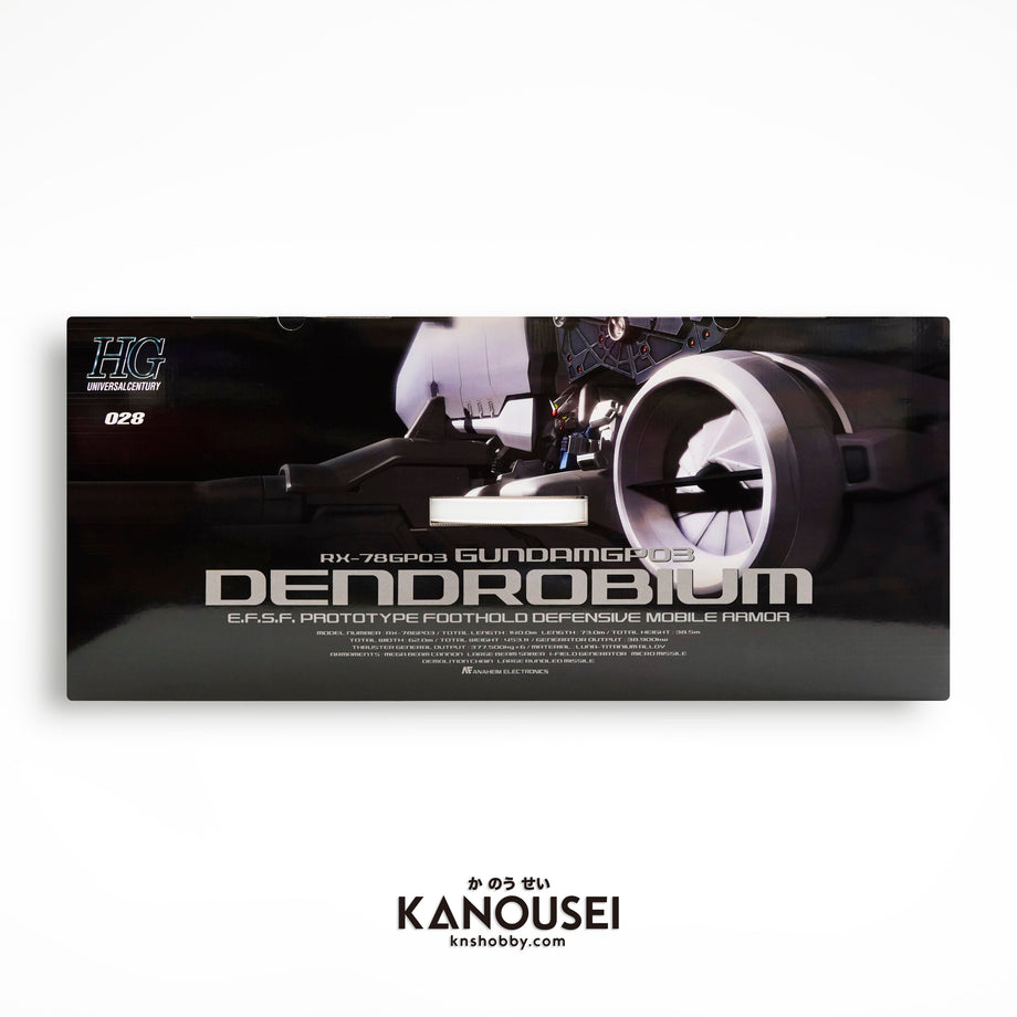 KNS Hobby - No.028 RX-78GP03 Gundam GP03 Dendrobium E.F.S.F.