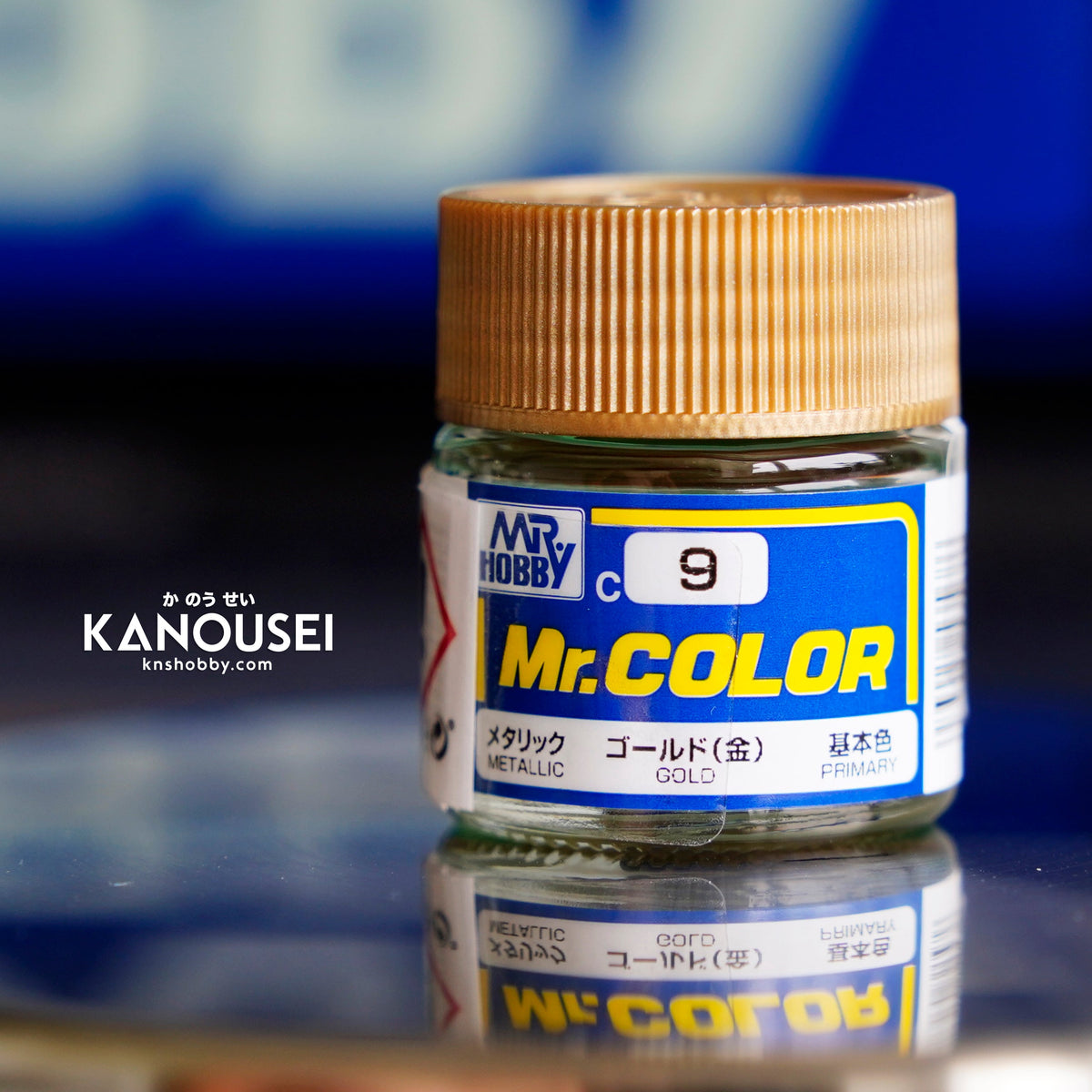 KNS Hobby - Mr. COLOR C-009 GOLD METALLIC 10ML – KANOUSEI HOBBY