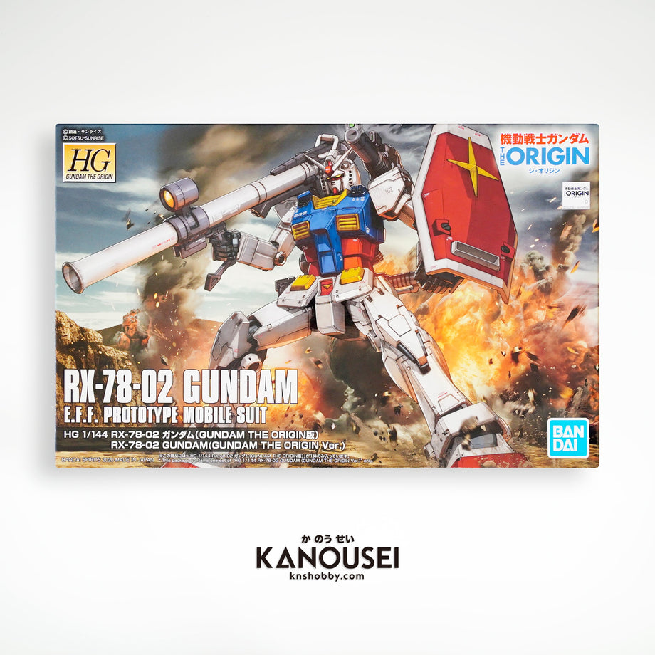 KNS Hobby - Bandai No. 026 RX-78-02 Gundam E.F.F. Prototype Mobile