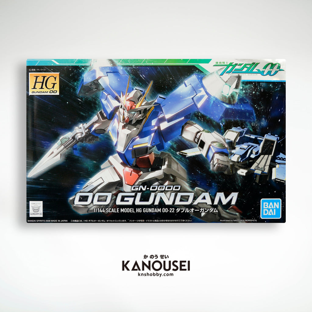 Bandai HG00 1/144 Number 22 GN-0000 00 Gundam
