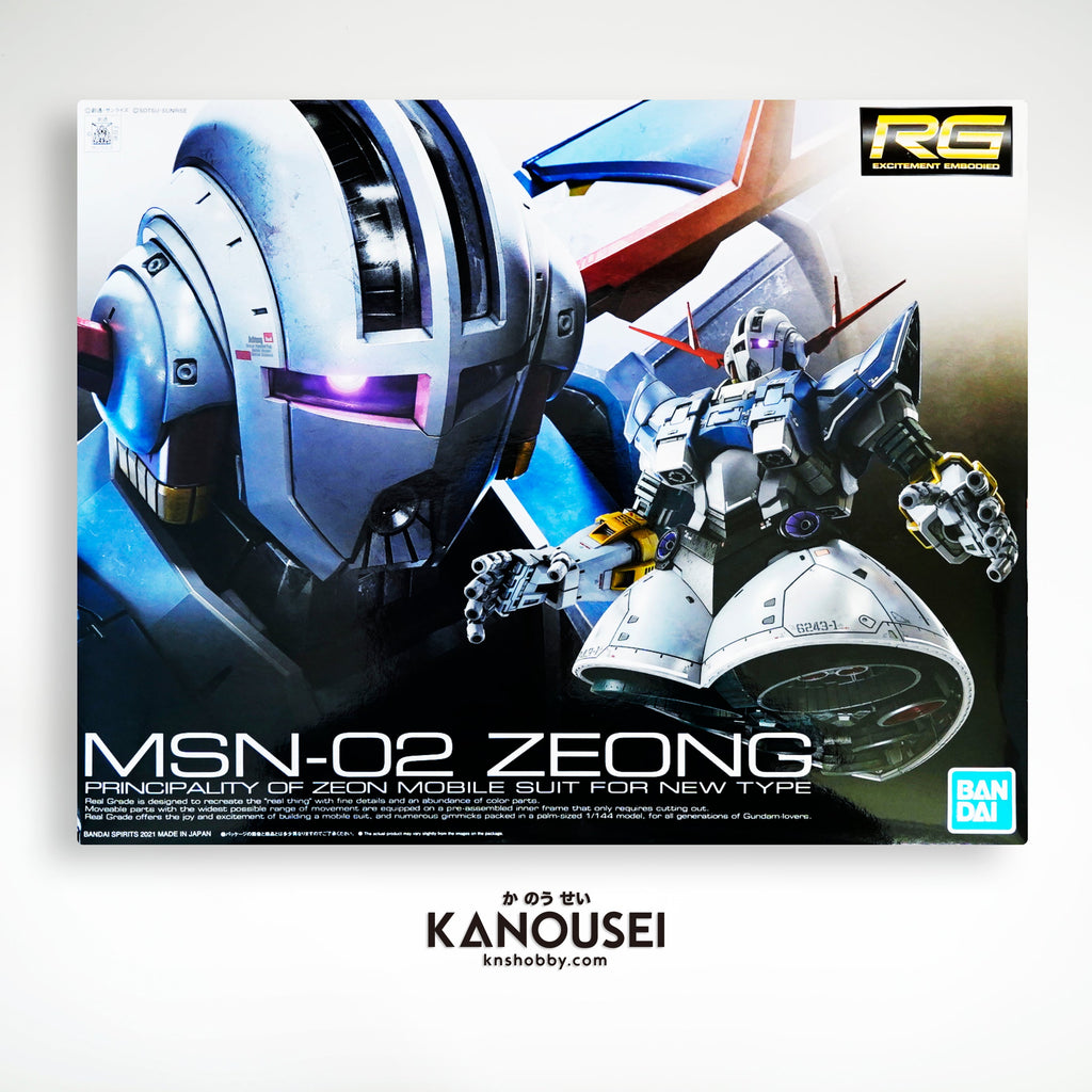 Bandai - No. 34 MSN-02 Zeong