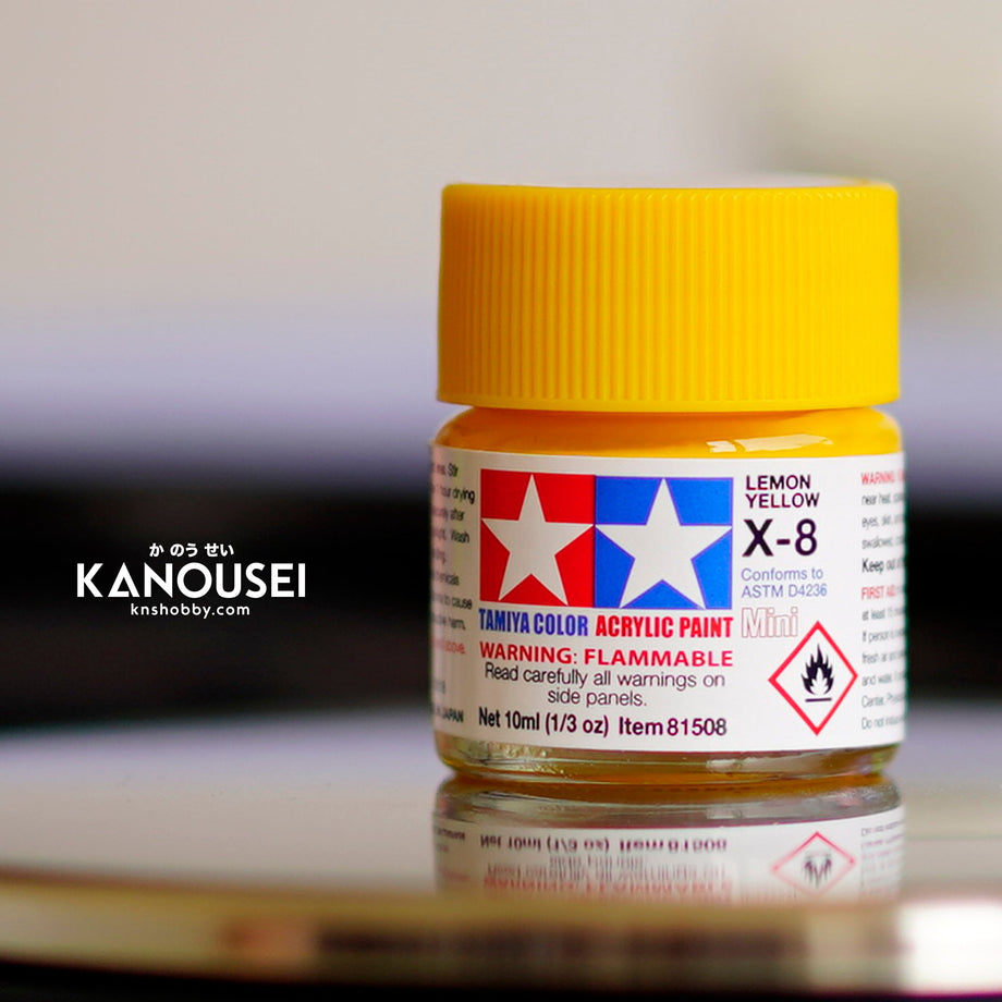 KNS Hobby - Tamiya X-8 Lemon Yellow – KANOUSEI HOBBY