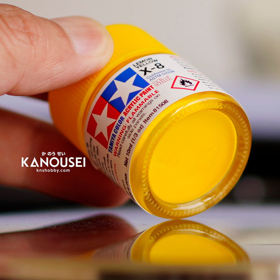 KNS Hobby - Tamiya X-8 Lemon Yellow – KANOUSEI HOBBY