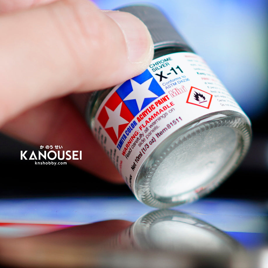 Tamiya X-11 Chrome Argent – Peinture Acrylique 23 Ml – Modélisme Et Maquettes