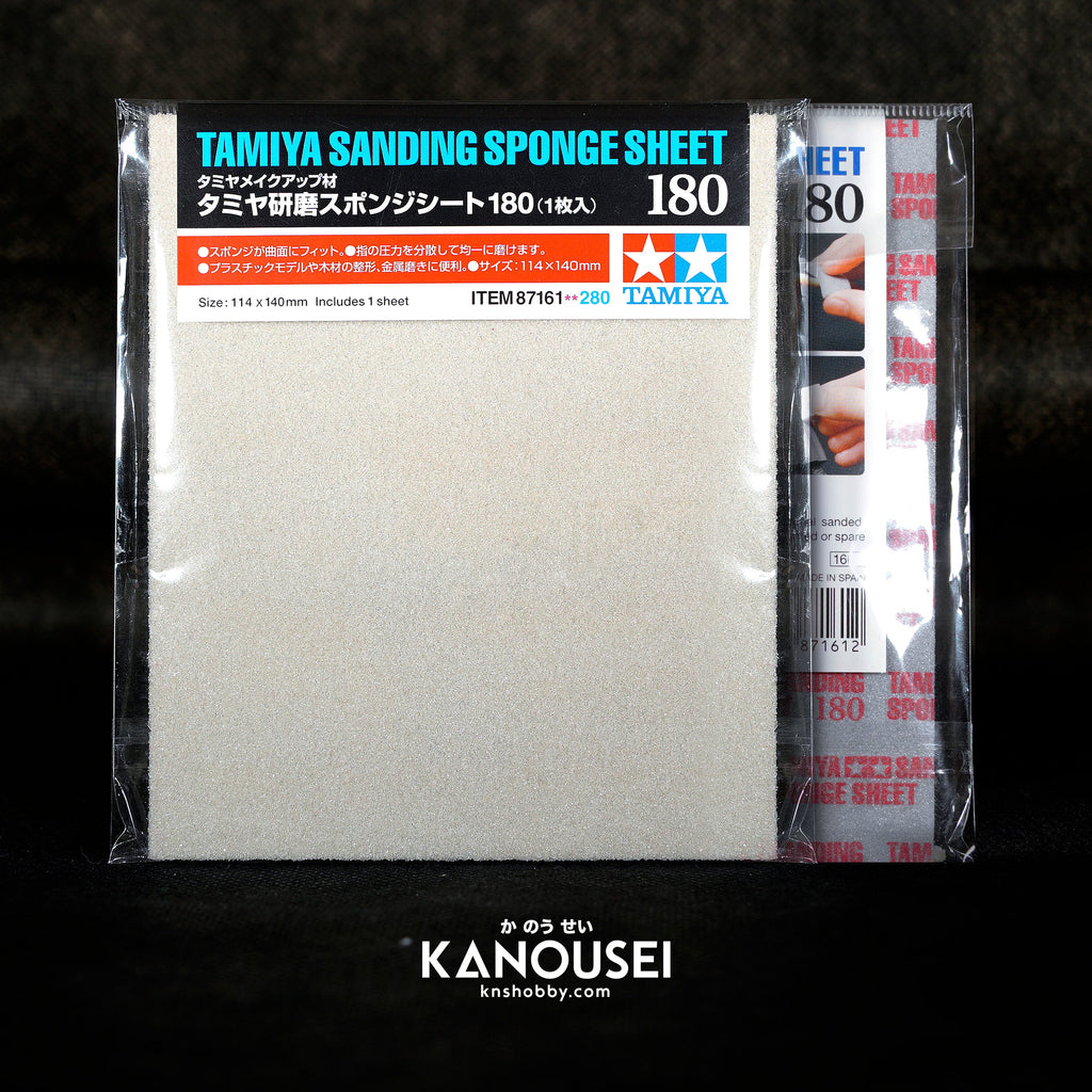 Tamiya - Sanding Sponge Sheet Grit (180)