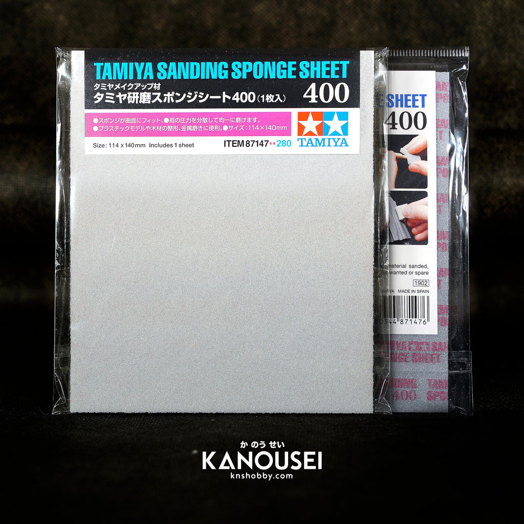 Tamiya - Sanding Sponge Sheet Grit (400)