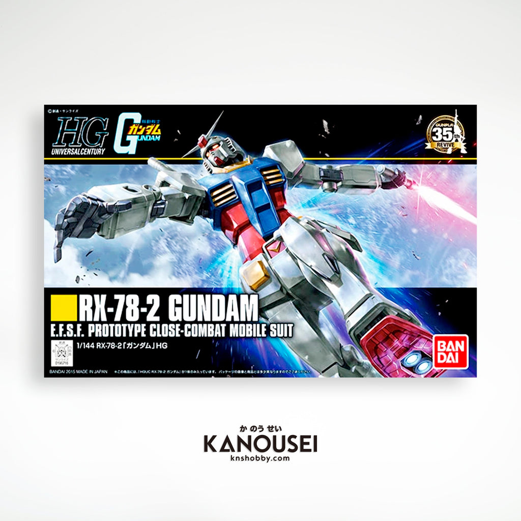 Bandai - HGUC Gundam RX-78-2 Revive