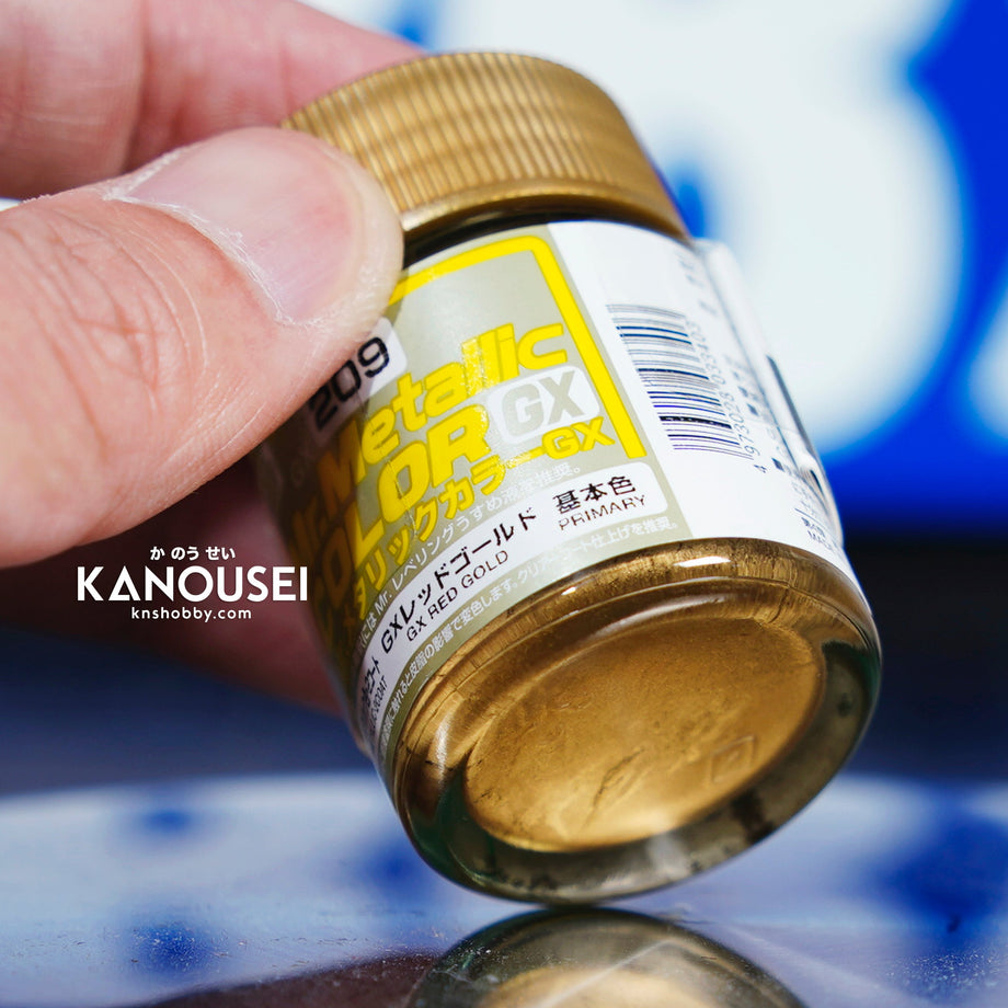 KNS Hobby - MR. METALLIC COLOR GX GX-209 RED GOLD 18ML – KANOUSEI