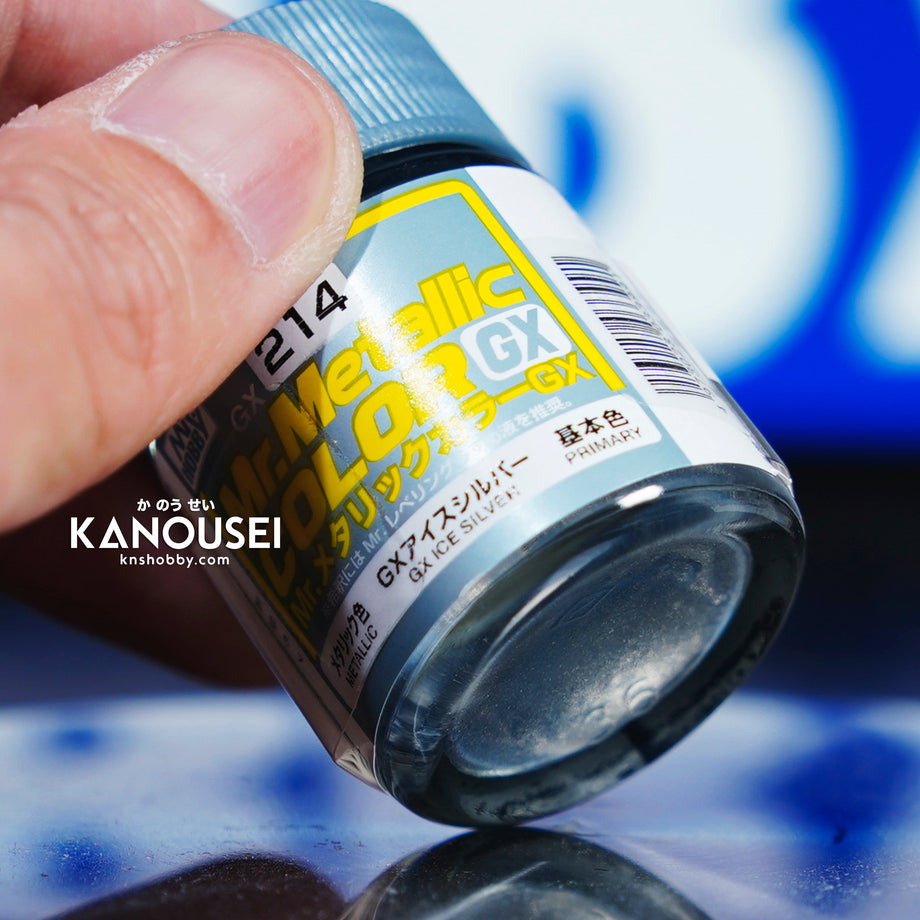 KNS Hobby - MR. METALLIC COLOR GX GX-214 ICE SILVER 18ML