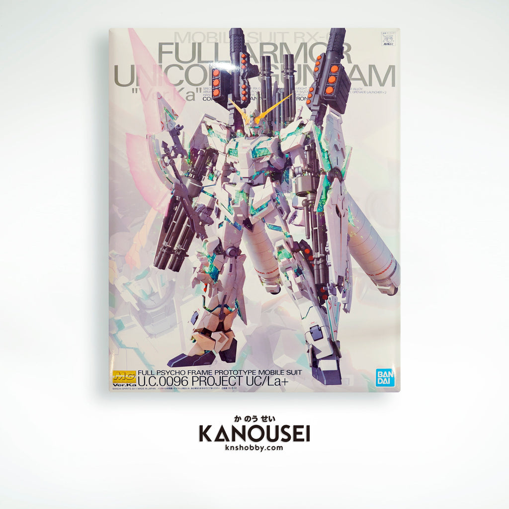 Bandai MG 1/100 Mobile Suit RX-0 Full Armor Unicorn Gundam Version Ka