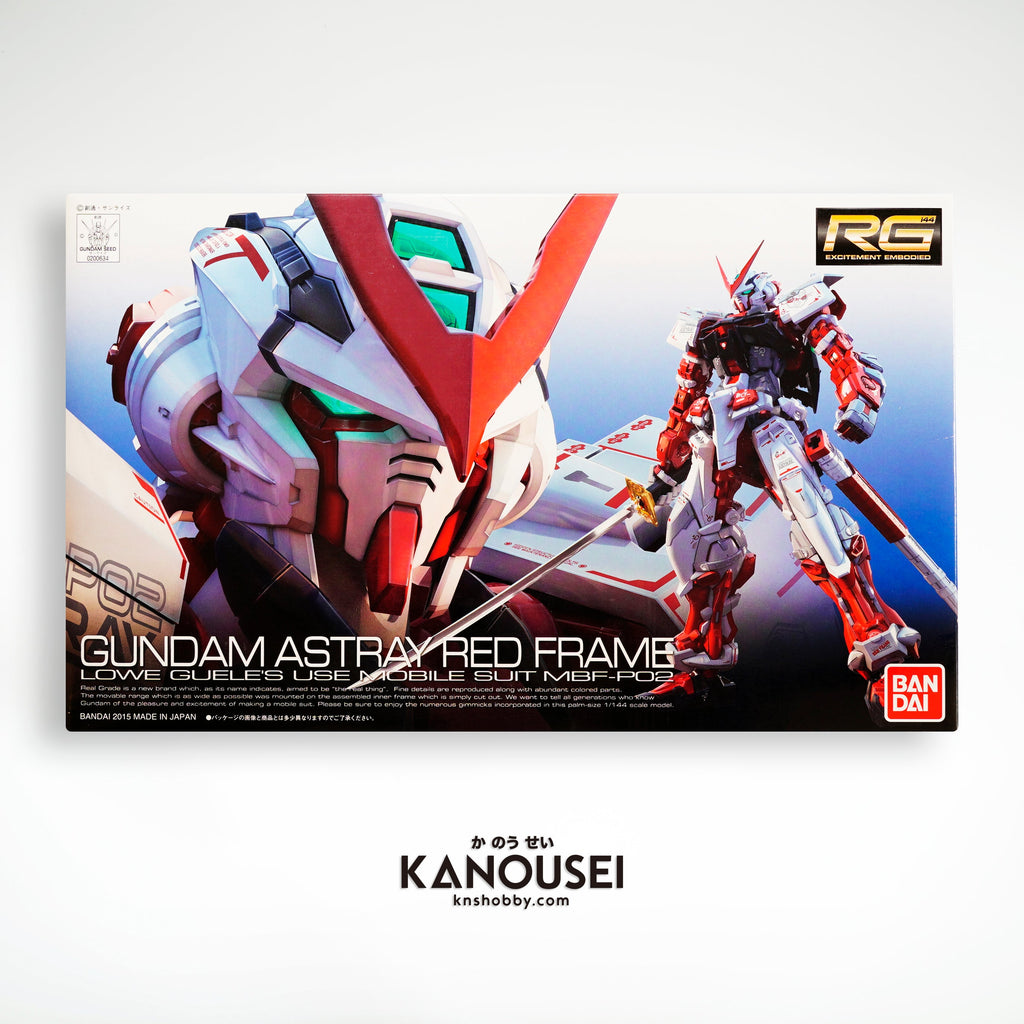 Bandai - No. 19 Gundam Astray Red Frame Lowe Guele's Use Mobile Suit MBF-P02