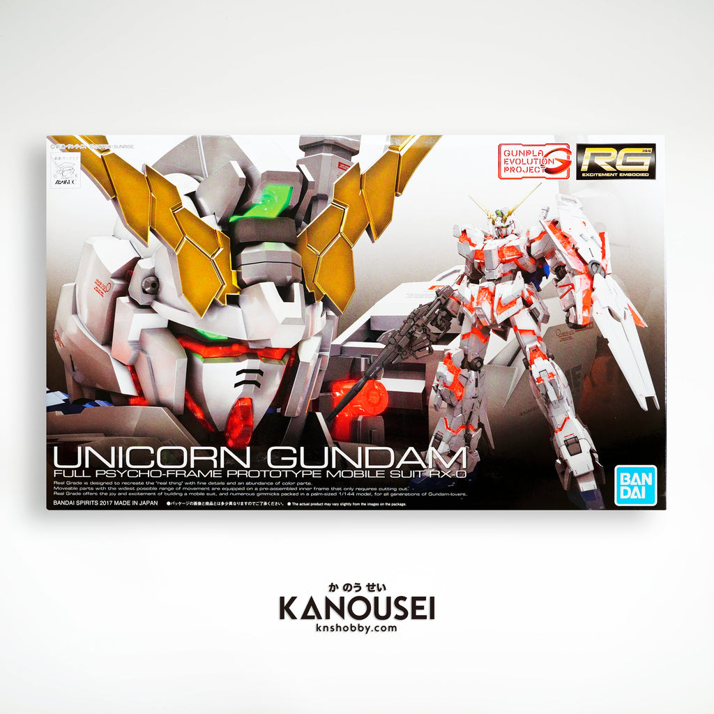 Bandai - No. 25 Unicorn Gundam Full Psycho-frame Prototype Mobile Suit RX-0