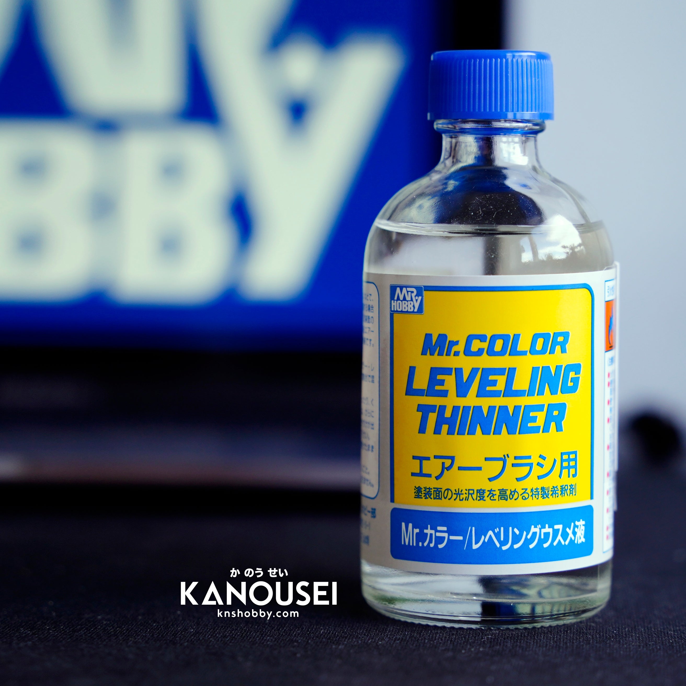 Mr Color Thinner 110ml Glass Bottle Mr Hobby (GUZT102)